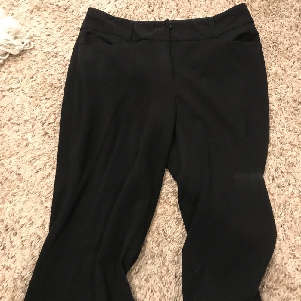 Alfani - black dress pants - 8 short